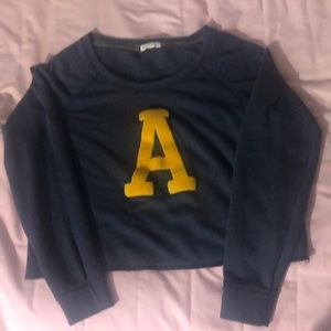 Crop sweater